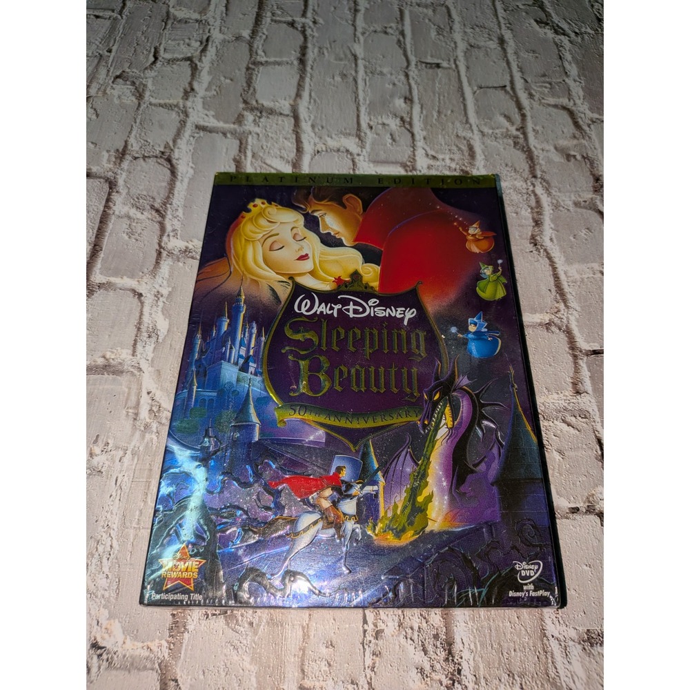 Disney Sleeping Beauty DVD 50th Anniversary Platinum Edition 2-Disc Set New